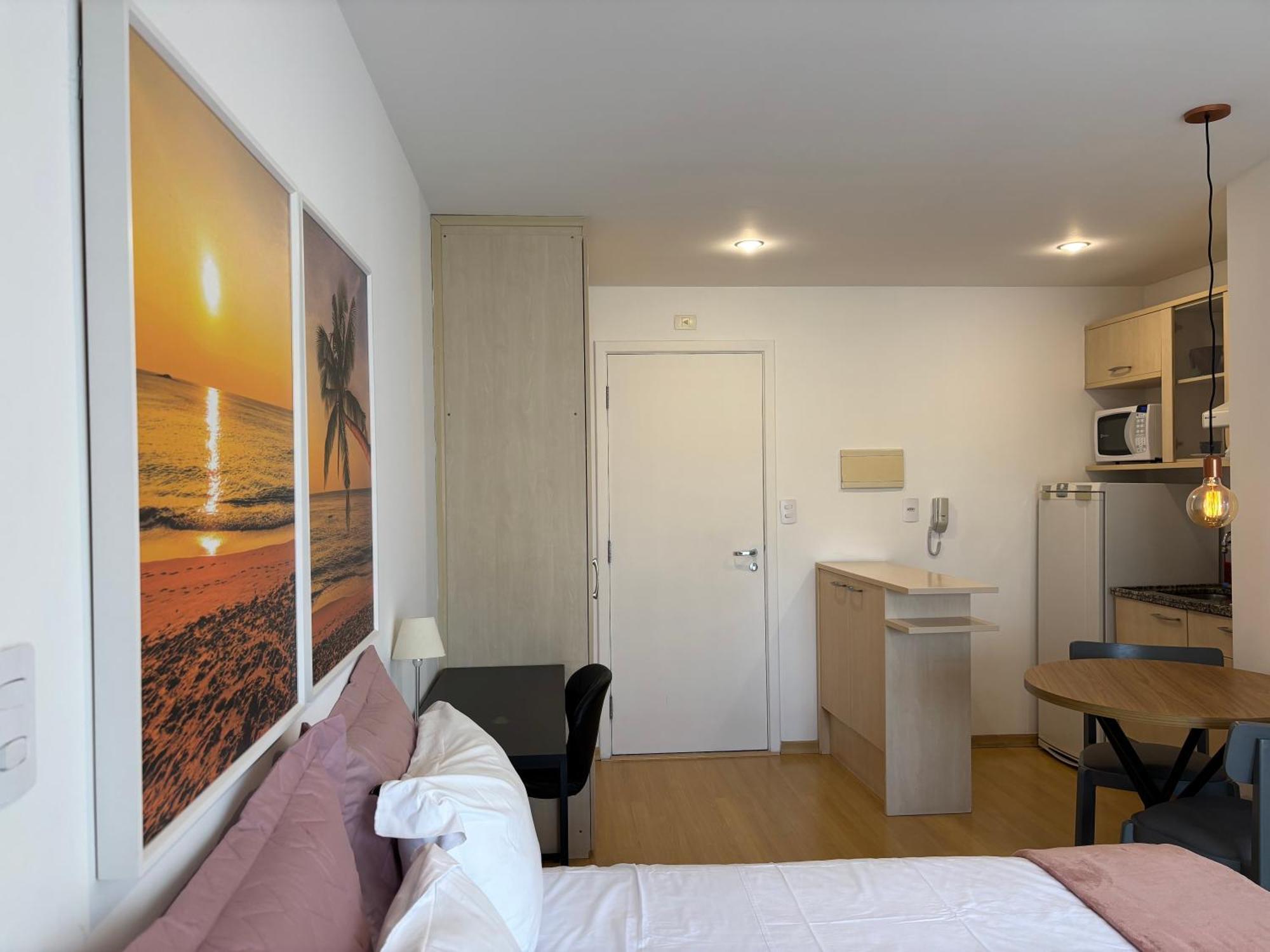 Apartamento Sh132 Vistas Urbanas Alturas Na Bela Cintra *